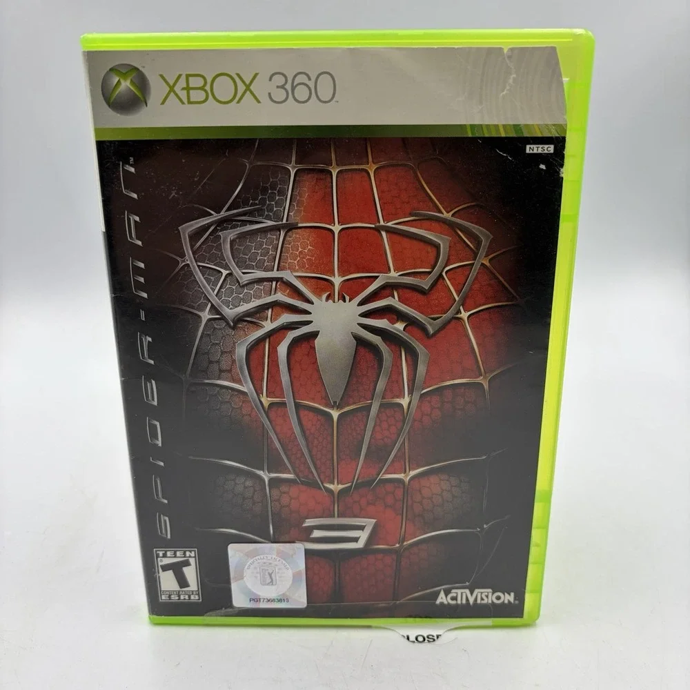 Spider-Man 3 Microsoft Xbox 360 Case Cover Art No Manual